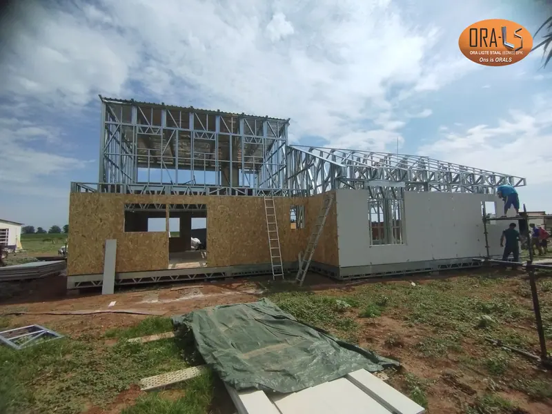 House cladding using ORALS-supplied structural systems and materials