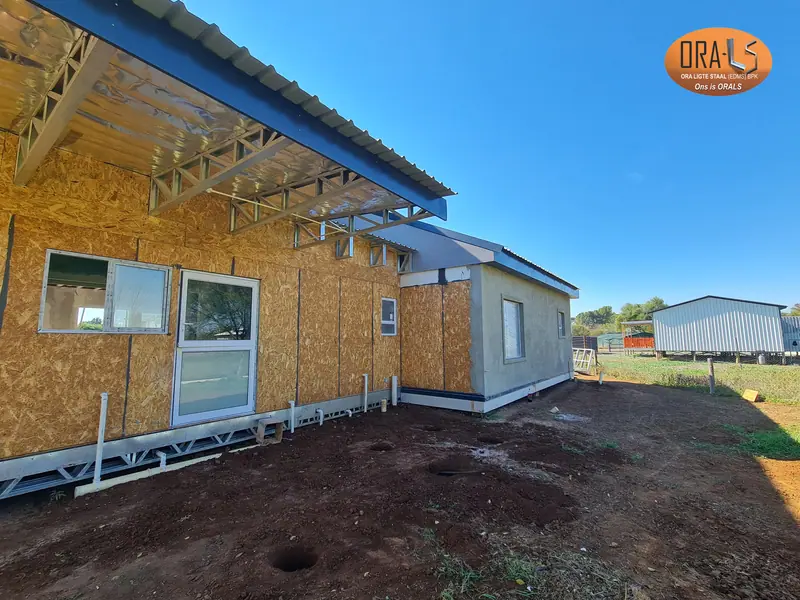House foundation using ORALS-supplied structural systems and materials