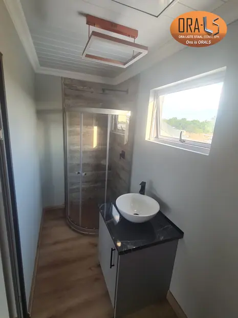 House interior using ORALS-supplied structural systems and materials