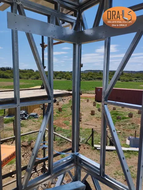 House structure using ORALS-supplied structural systems and materials