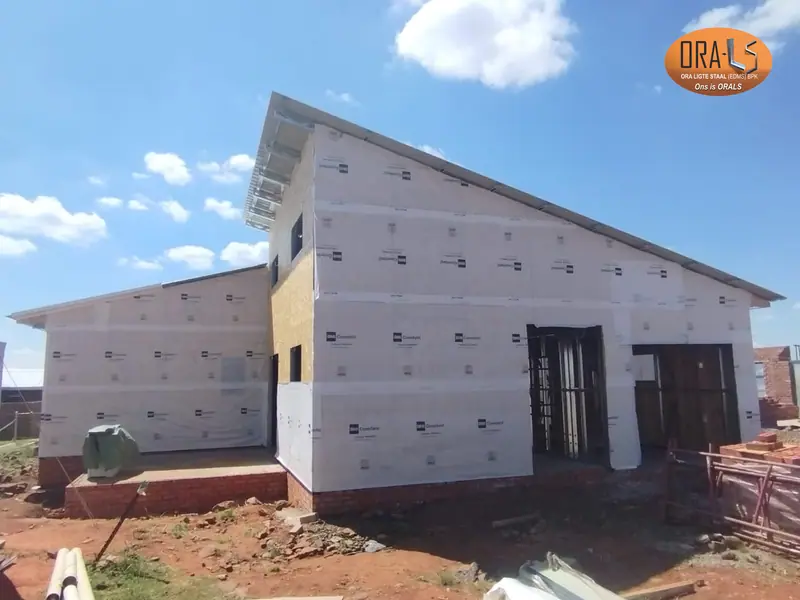 House using ORALS-supplied structural systems and materials