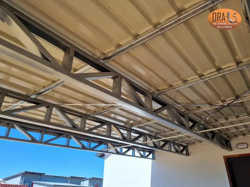 Canopy completed using ORALS-supplied structural systems and materials