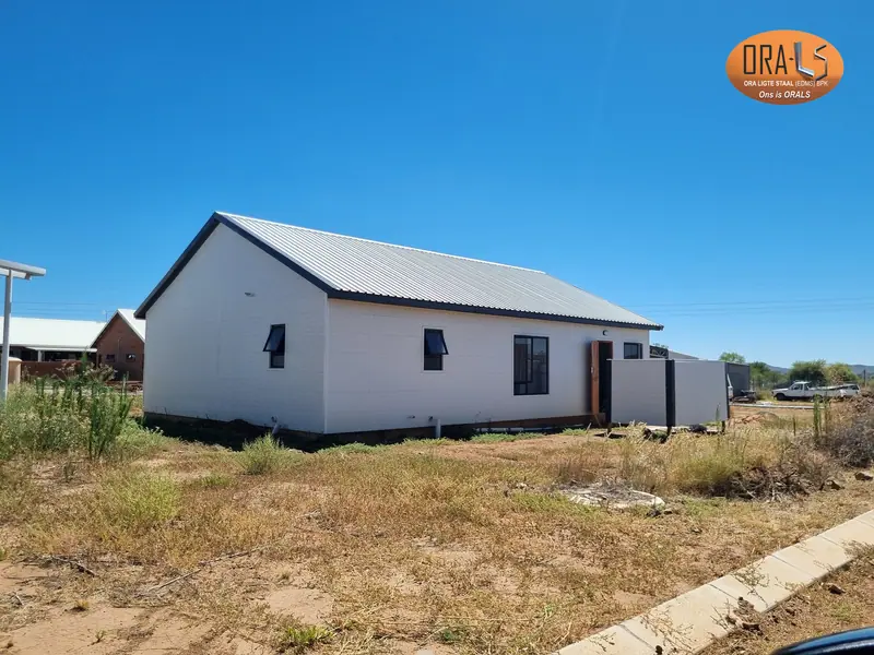 Residential house completed using ORALS-supplied structural systems and materials