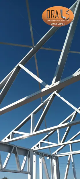 Residential house roof trusses using ORALS-supplied structural systems and materials