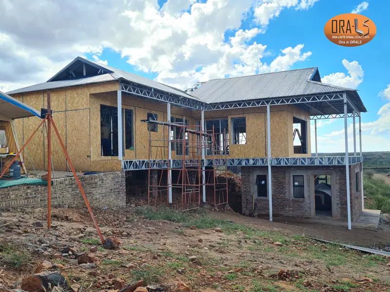 House extension using ORALS-supplied structural systems and materials